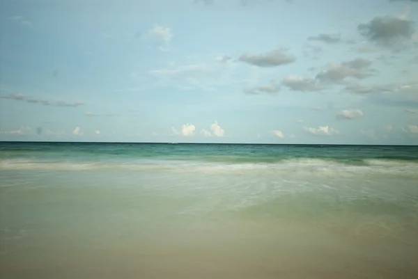 stock image Beach at sunset