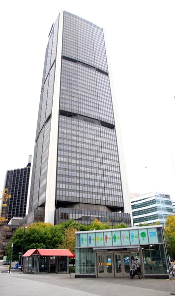 Torre de bolsa de valores de Montreal — Fotografia de Stock