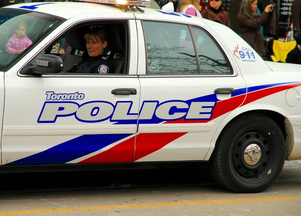 Carro da polícia — Fotografia de Stock