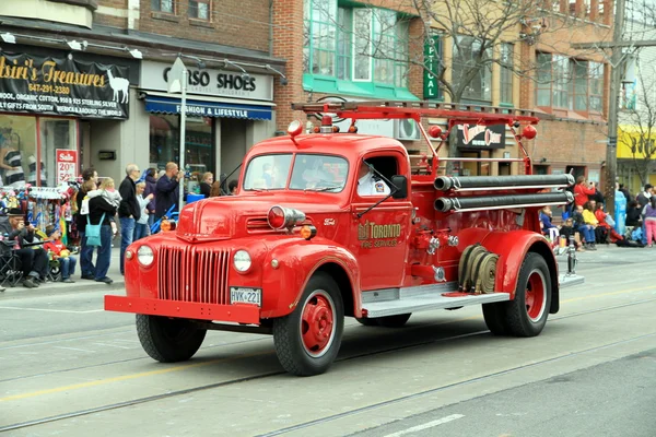 Toronto pożaru pojazdu — Zdjęcie stockowe