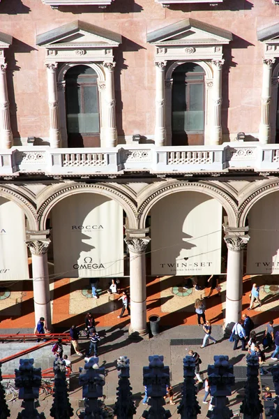 Milan Corso Vittorio Emanuele — Stock Photo, Image