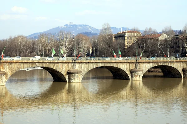 Мост Витторио Эммануэле I — стоковое фото