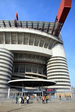 San Siro Stadium Gate clipart