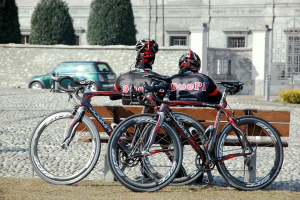 stock image Cyclists