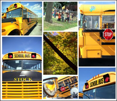 Back To School Collage clipart