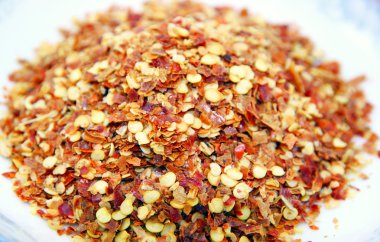 ezilmiş kırmızı biber