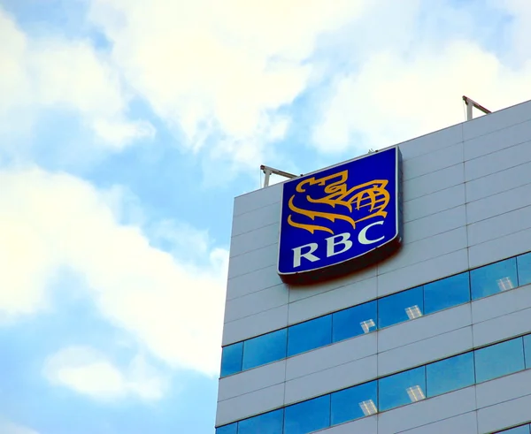 RBC banku znak — Zdjęcie stockowe