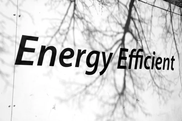 Stock image Energy Efficient Sign