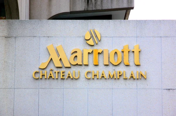 Señal de Marriott — Foto de Stock