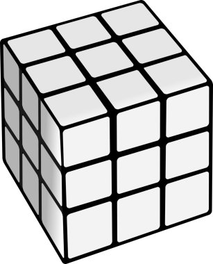 Rubik's Cube clipart