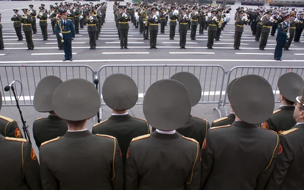 Военный парад — стоковое фото