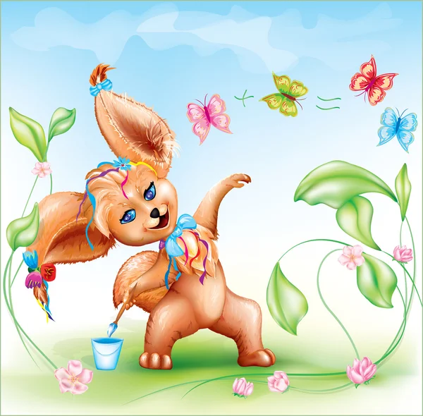 stock vector Baby animal