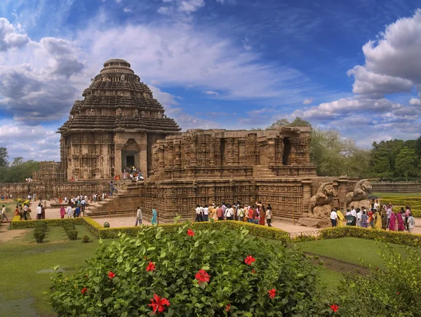 Tempio del Sole, Konark, India — Foto Stock