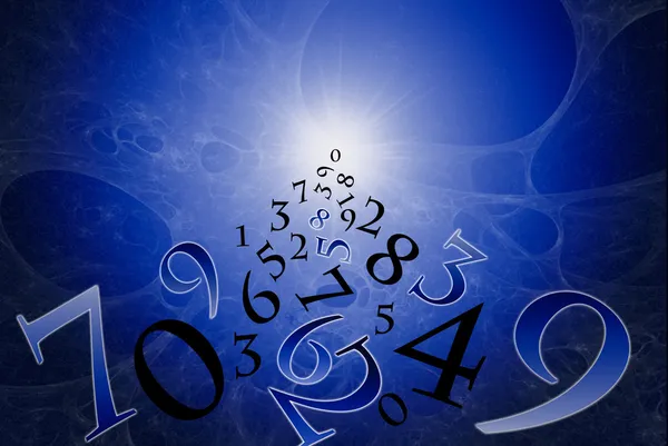 Numerologia (a ciência antiga ). — Fotografia de Stock
