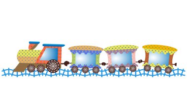 Baby train clipart