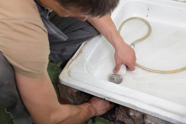 stock image Plumber