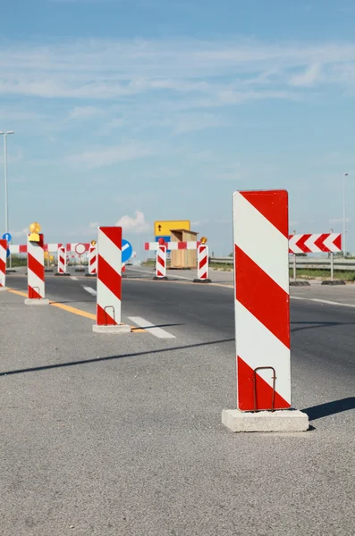Autostrada in ricostruzione — Foto Stock