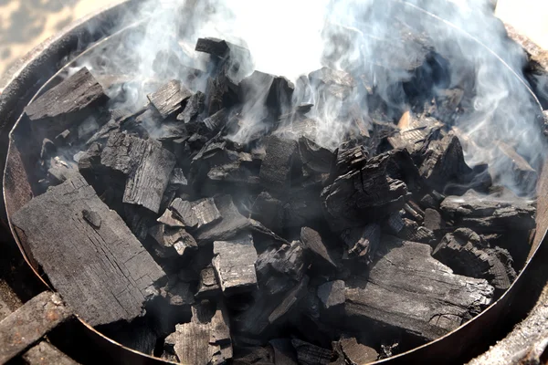 Carbón de madera — Foto de Stock
