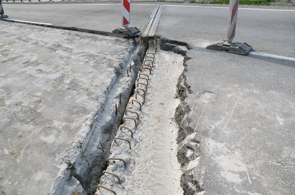 Road reconstruction — Stock Photo, Image