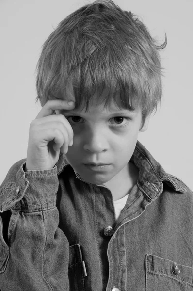 Портрет мальчика — стоковое фото
