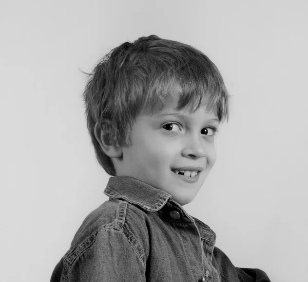 男の子の肖像画 — ストック写真