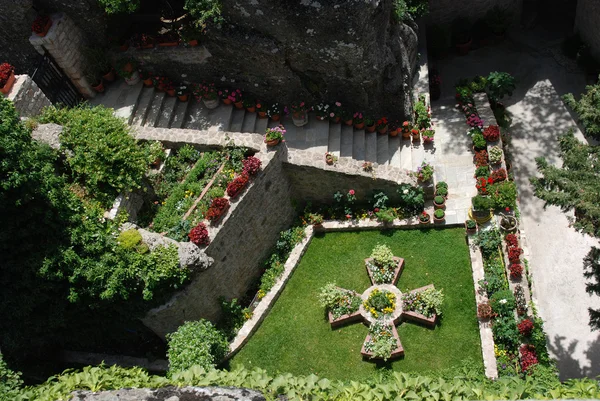 Jardim no Mosteiro — Fotografia de Stock