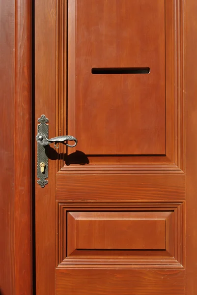 stock image Brown door