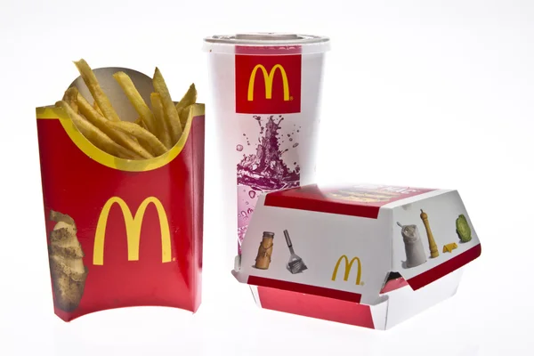 McDonalds Big Mac Menu — Stock Photo, Image