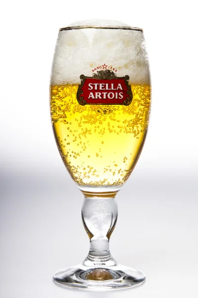 Stella artois cerveja — Fotografia de Stock