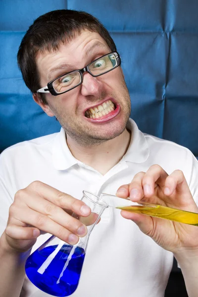 stock image Mad scientist