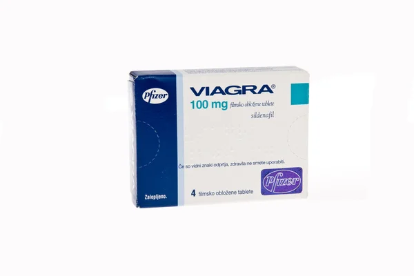 Viagra pilulky tablety — Stock fotografie