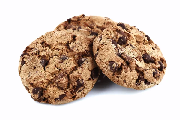 stock image Chocolate chip cookies isolated