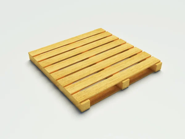 Houten pallet — Stockfoto