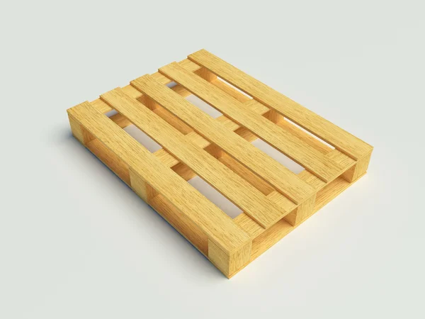 Holzpalette — Stockfoto