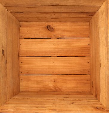 Wooden box clipart