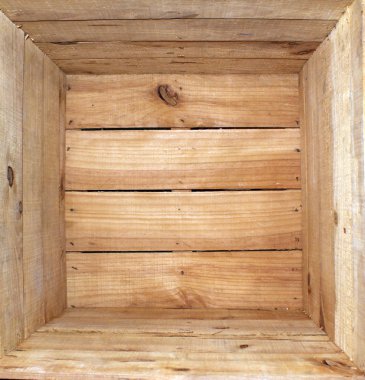 Wooden box clipart