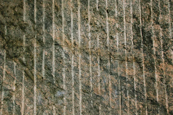 Vista frontal da superfície da rocha — Fotografia de Stock