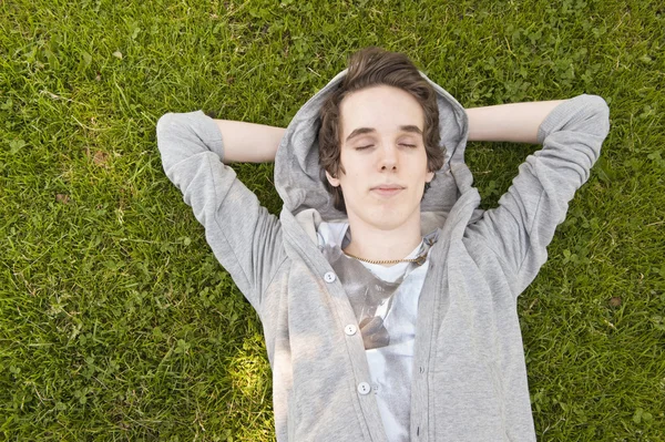 Young man relaxing — Stock Photo, Image