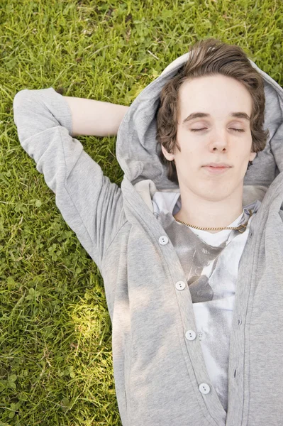 Young man relaxing — Stock Photo, Image