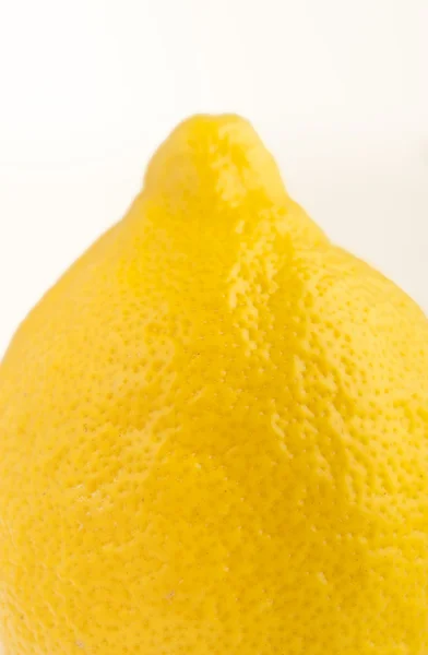 Extrémní zblízka z citronu — Stock fotografie