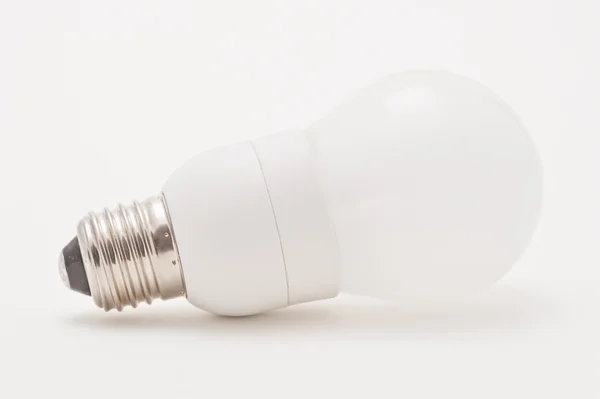 Studio shot of an environmentally friendly light bulb — Stock Photo, Image