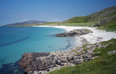 Prince Charlie's Bay, Isle of Eriskay, Western Isles, Scotland clipart