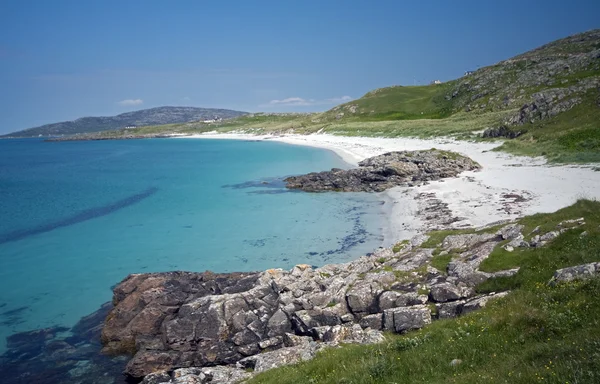 Eriskay、西部の島スコットランドの王子チャーリー湾、島 — ストック写真