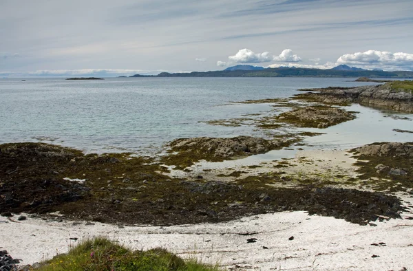Прибуття гостя з "Дорога до островів," шотландського нагір'я — стокове фото