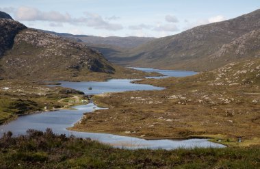 Laxdale Lochs, Harris, Western Isles, Scotland clipart