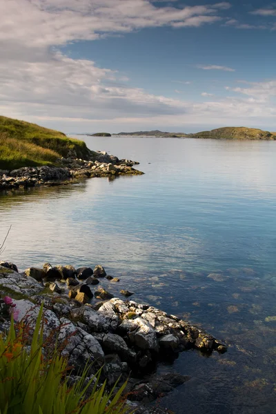 Carracraich bay, harris, western isles, Skotsko — Stock fotografie