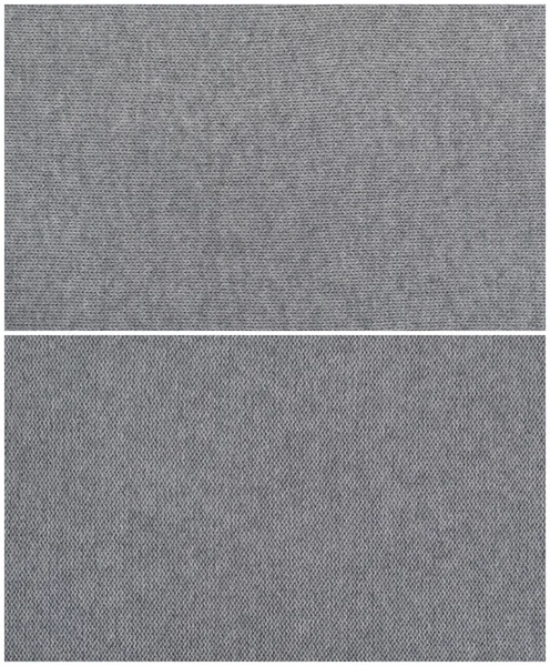 Textura de camisola de algodão cinza — Fotografia de Stock