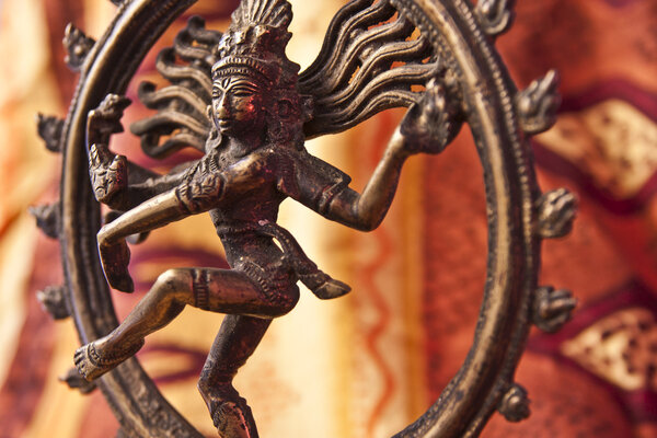 Close-Up of Shiva Statue