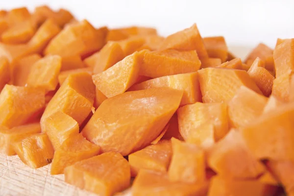 Close-up of Chopped Carrots — Stock Photo, Image