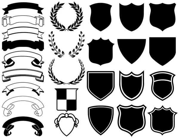 Éléments pour Logos — Image vectorielle